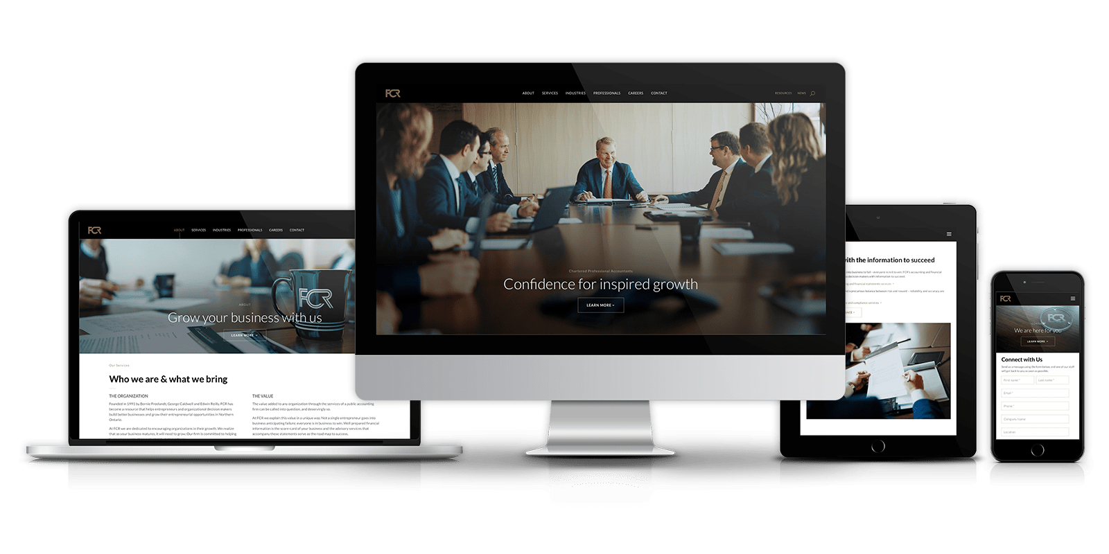 FCR Responsive Website Design FCR Responsive Website Design